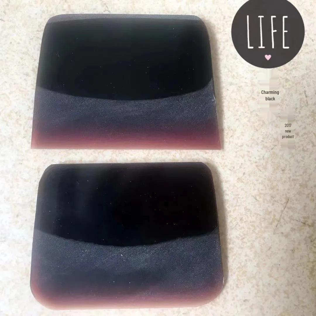 

Black/Red Ceramic Decal Scraper with Pegasus PU Edge - Durable, Sharp, High Water Absorption Black Red Black 7x5cm 80° Square