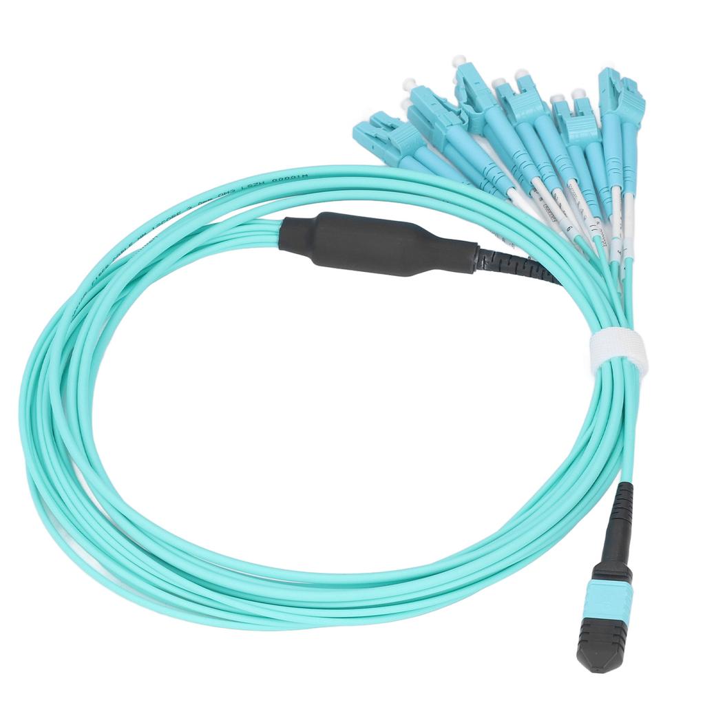 LWL-Patchkabel 12 Adern 10 Gigabit Multimode Cluster Optisches Faser-Patchkabel MPOLC