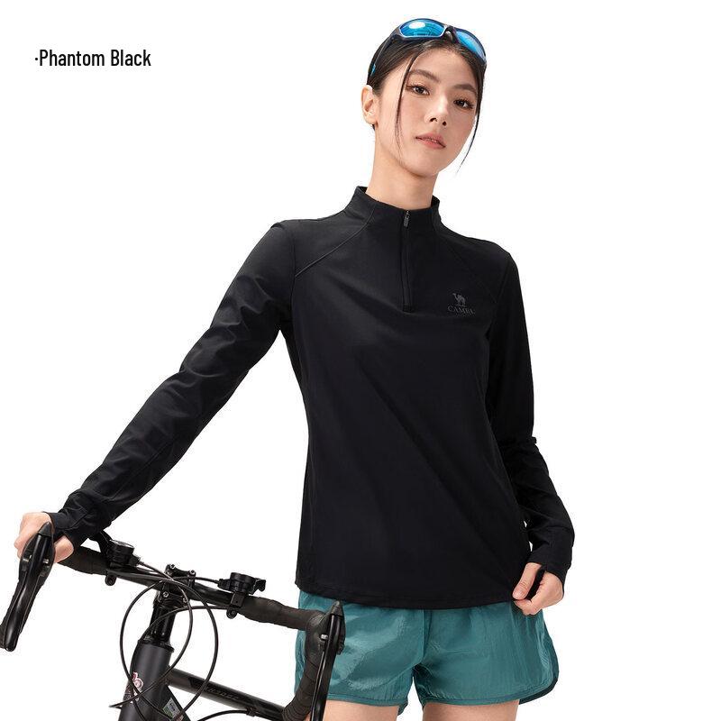 Camel Mint Quick-Dry Long-Sleeve T-Shirt