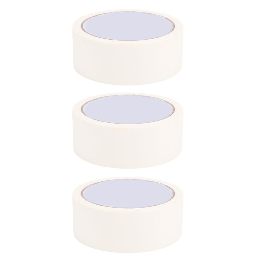 3Pcs Painters Tape Adhesive Masking for Car Painting Manual Grouting Decoration Tool Easy Removal 35mm 20m