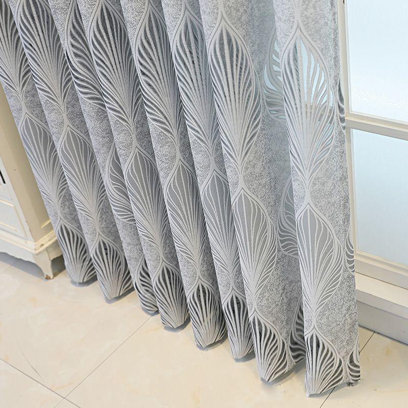 Curtains Are Transparent and Opaque, Blackout Screen Curtain, Bedroom Simple Living Room, Modern Atmosphere, Balcony Window Screen