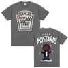 2026 Kendrick Lamar Mustard T Shirts Unisex Harajuku Hip Hop Short Sleeve Popular Music T Shirt Mens Casual Cotton Tshirt