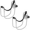Horseshoe Lifebuoy Ring Bracket Stainless Steel Ship Lifebuoy Bracket Angle Adjustable Portable Lifebuoy Holder Boat Accessories