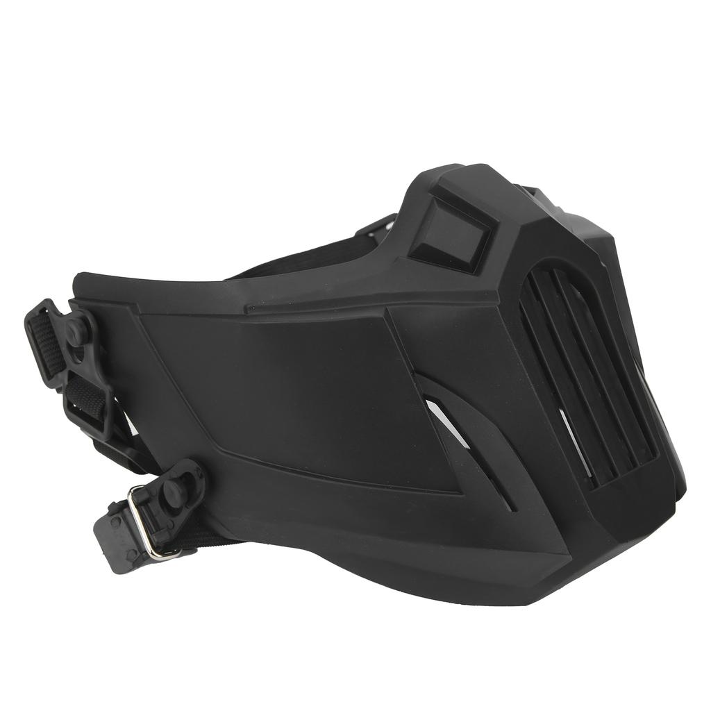 CS Face Shield Protective Half Face Cover Breathable Wear Resisitant Outdoor Gaming Equipment