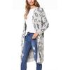 2026 Autumn Leopard Print Open-Front Knitwear Cardigan for Women - European & American Style