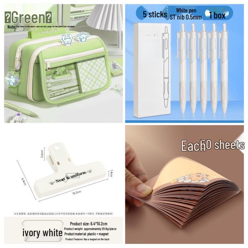 Large Capacity Transparent Pencil Case for Girls and Boys - New Style for Junior High Students