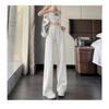American Banana Wide-leg Pants Women's Spring and Autumn New Loose Casual Sweatpants Small Thin Gray Sweatpants