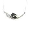 Les Trésors De Lily [N3084] - Gray 'Sissi' Designer Necklace