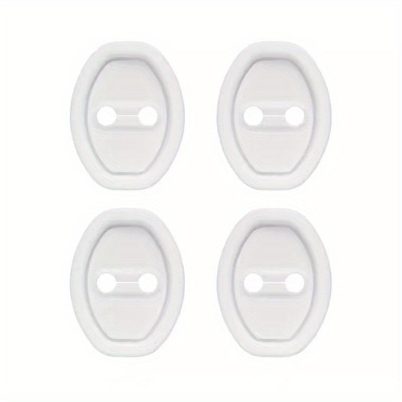 4 Pcs Car Door Lock Protective Cover Universal Silicone Door Shock Absorber Mute Damping Cushion Thickened Anti-collision Pad