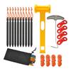 Reliable Aluminum Alloy Tent Stakes Must Have Camping Accessories for Stability & Easy Assembly and Easy Camping Set