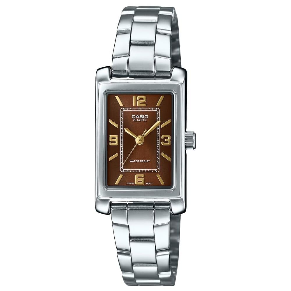 Casio LTP-1234DD-5ADF Women's Red Wristwatch Stylish Design Durable Material