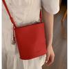 Spring and Summer Fashionable and Simple Bucket Bag Casual Commuting Crossbody Bag
