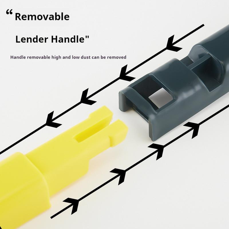 Double-sided Window Screen Cleaning Brush 2 In 1 Window Glass Wiper Scraper Long Handle Household Wet Dry Cleaning Supplies