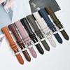 BISONSTRAP 14mm Leather Watch Band, Genuine Leather, Vintage Replacement Band for Smartwatches and Watches, for Women