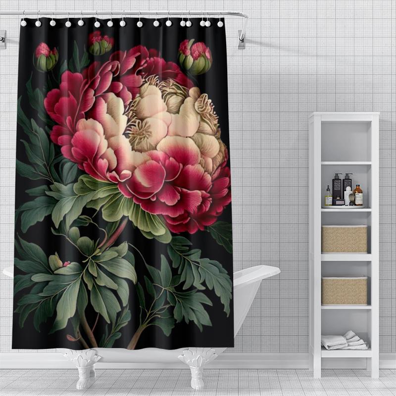 Home Duschvorhänge für Badezimmer Wasserdichter Stoff Moderner Nordischer Stil Badezimmervorhänge Duschvorhang 180X200 240X180 Aaaa
