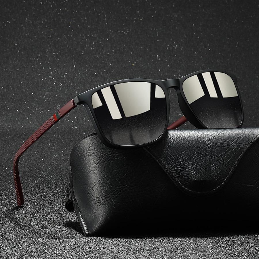 Fashion Vintage Check Pattern Square Sunglasses Men WomenDriving Man Luxury Brand Designer Sun Glasses Eyewear UV400  Eyewear