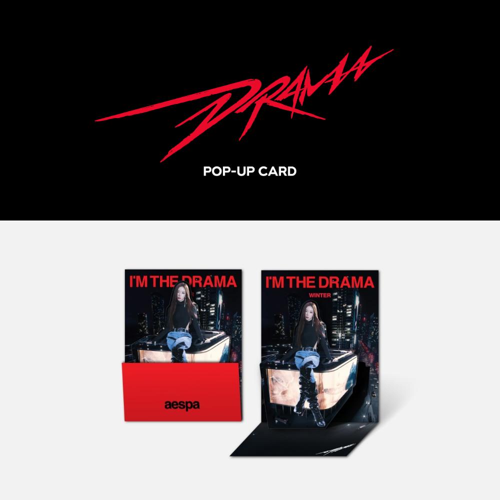 

Оформите предзаказ Aespa BLACK DRAMA POP-UP Card