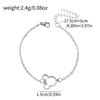Anime Character Bracelet Fashion Cute Gold Silvery Bangle For Women Girls Jewellery Gifts