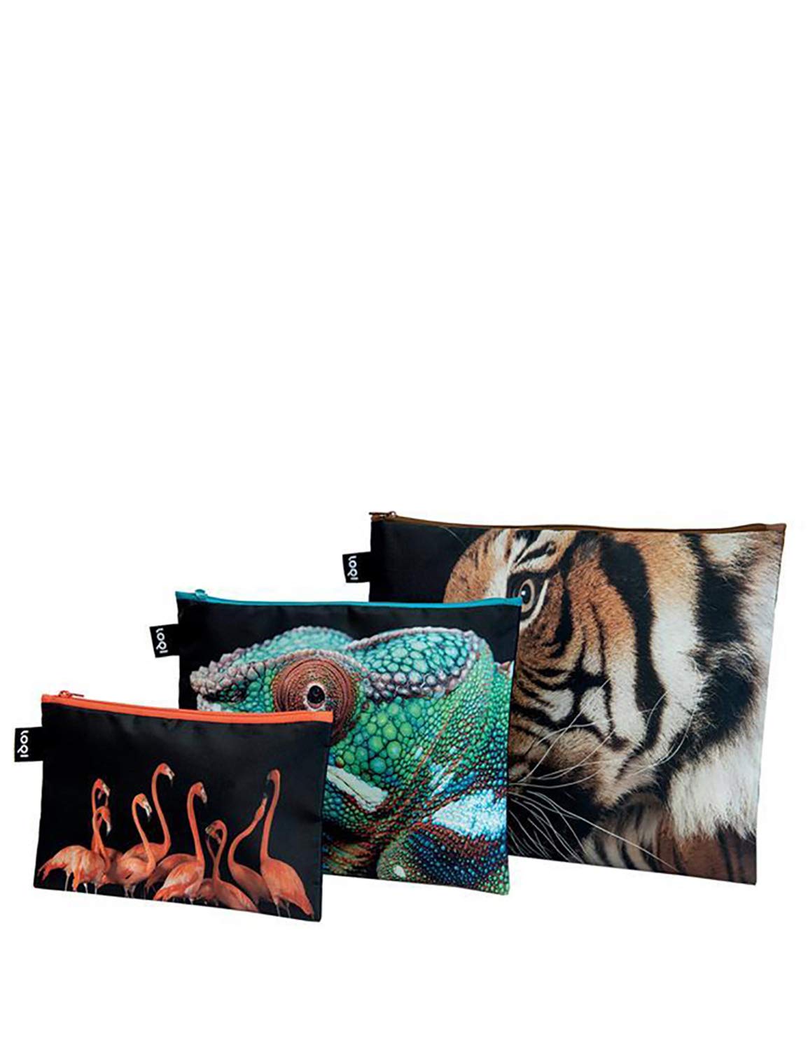 

[LOQI] Low Key Zip Pouch Set ZP.NG.TF National Geographic
