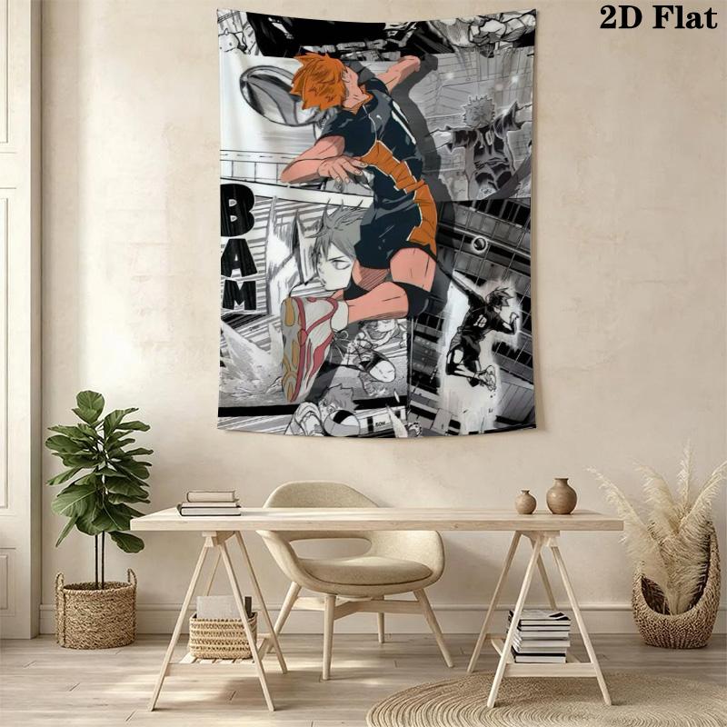 Haikyu!! Pattern Home Decor Tapestry, Wall Hanging, Decorative RV Wall Cloth.SGT0917228