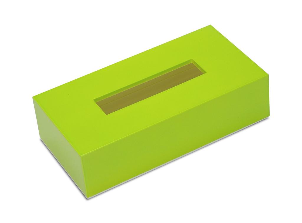 Tatsunosuke Hashimoto Crafts nurimono-zakka Tissue Box, Green