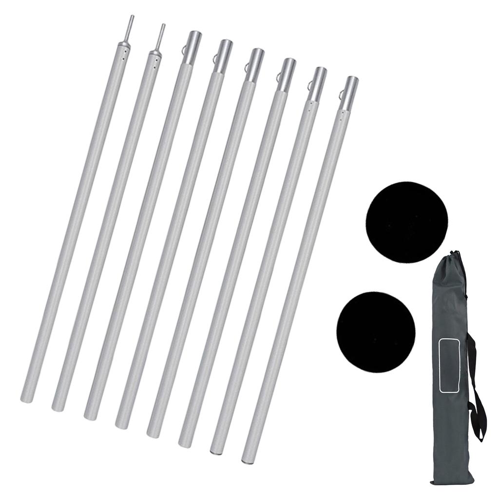 Aluminum Alloys Rod Suit Outdoor Camping Gear Heavy Type Tent Accessories for Various Sized Tents