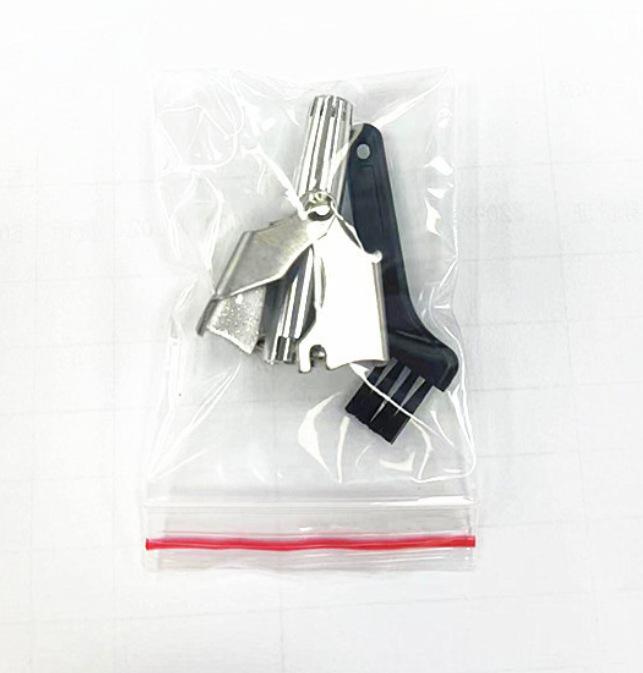 

Триммер для волос в носу для мужчин, ручная бритва из нержавеющей стали, подходит для бритвы для волос в носу, моющийся портативный триммер для волос в носу