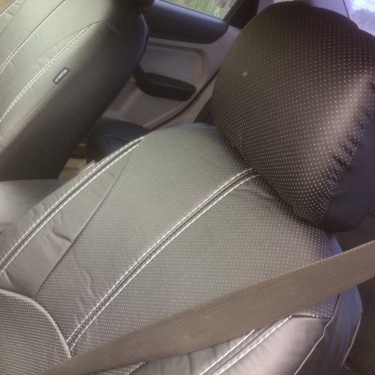 Mexican PU Leather Car Seat Cover - Universal Fit for Five-Seater, All-Season Use