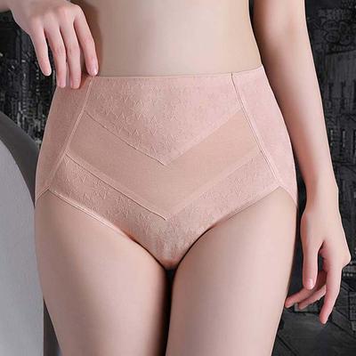 Slips mit hohem Bund Postpartaler Body Shaper Baumwollzwickel Po-Lifter Unterhosen Damen