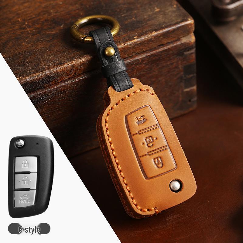 Nissan Key Case: Compatible with 23 Models Including Teana, Ariya, Sylphy, X-Trail, Tiida, Qashqai, and Kicks