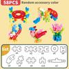 Large Granule Building Blocks Stacking Toy(Random Colors) for Christmas/Halloween/Thanksgiving/Easter/New Year/Back-to-School