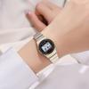 SKMEI Luxury Watches Waterproof Sports Ladies Small Dial Digital Stainless Steel Wristwatches Women Electronics Watch