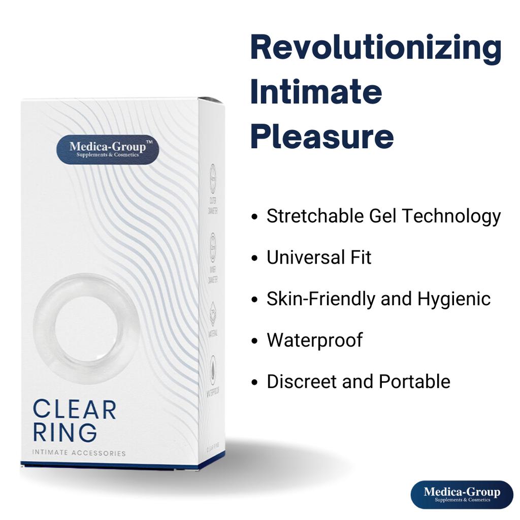 Klar Ring - Elastisk Gel Ereksjonsring for Forlenget Nytelse og Maksimal Ereksjon