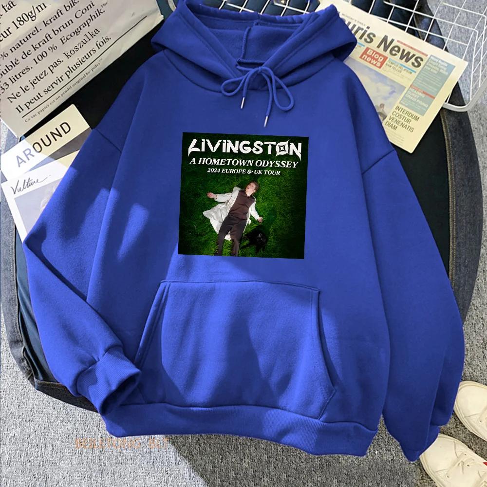 Livingston  Europe UK Tour Graphic Hoodies A Hometown Odyssey Album Sweatshirts Ropa Mujer Clothing Sudaderas