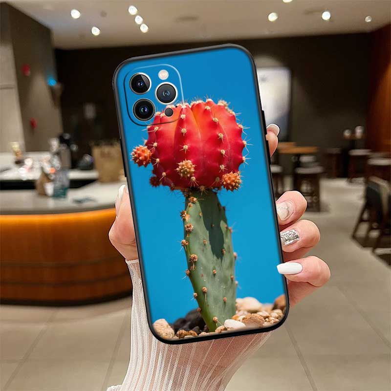 RE63 Watercolour Cacti And Succulent Phone Case for Samsung Galaxy S20 S21 S22 Ultra FE + Plus A21S A22 A24 A25 A26 A30 A30S A31
