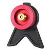 Camping Furnace Converter with Fixed Anti Roll Bracket Camping Gas Stove Conversion Head Multifunctional for Outdoor Camping