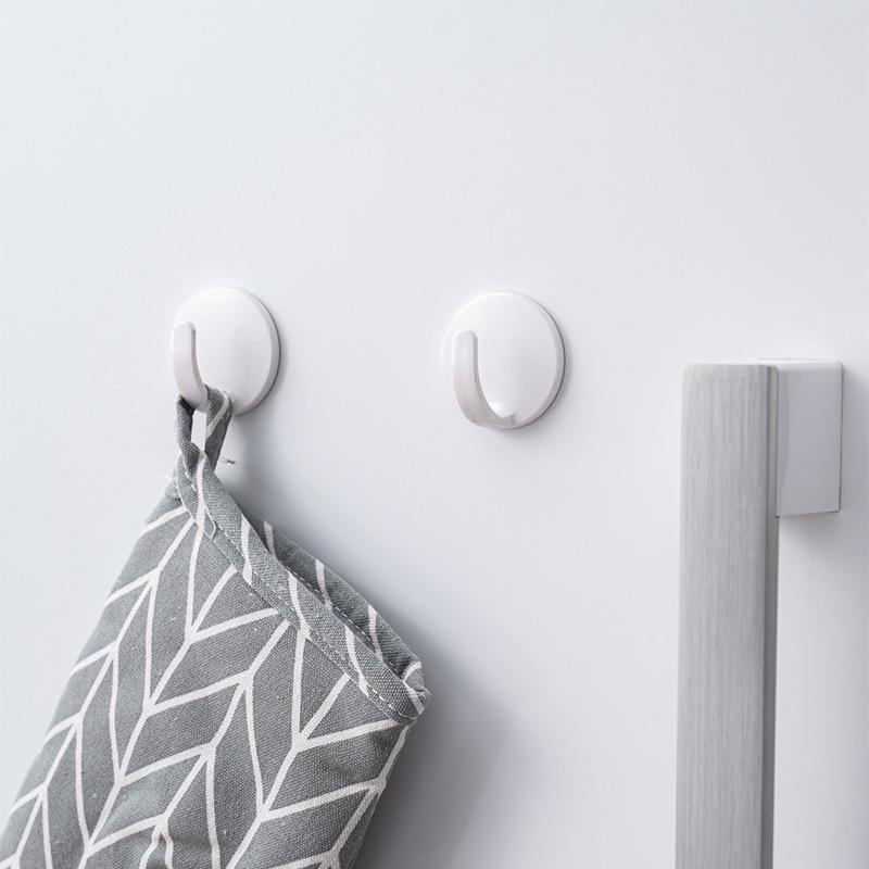 Magnetic Hooks Home Bathroom Kitchen Strong No-punch Traceless Suction Magnet Hooks Household Refrigerator Organization Tools