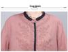 Summer 2025 Retro Embroidered Ramie Blouse: Women's Chic Color Block Age-Reducing Shirt