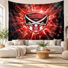 Sheffield United Football Wall Tapestry, Soft Fabric Wall Hanging, Decorative Backdrop For Bedroom Home Wall Art