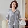 YUZHAOLIN Women's Elegant Seven-Sleeve Two-Piece Set