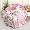 My Sweet Piano & My Melody Automatic Opening and Closing Cartoon Umbrella, Lightweight 3-Fold, With Cute Cartoon Characters, Suitable for Home, Outdoo