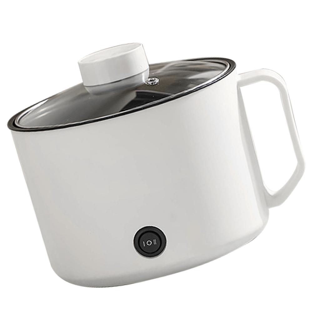 Mini Hot Pot Portable Fast Heating Easy To Clean Multifunctional Electric Cooker For Home Dorms Office