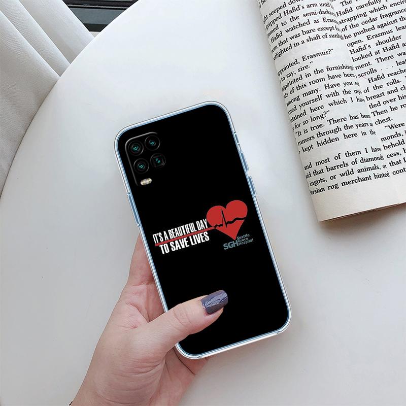 

Grey s Anatomy Transparent Phone Case for Motorola Moto G7 G8 G9 G84 G85 G73 G24 G15 Z2 Play Power Plus Motorola Moto G9 Play