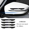 AKA1 4Pcs Silicone Car Door Edge Protector Anti-Collision Guard Strips For Focus Mustang Mondeo Fiesta Ghia Tuning Accessories