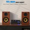 Powerful 50W+50W 2Channel Home Stereo Receiver Bluetooth-compatible Stereo Amplifier for Theater,Karaoke,USB,Support