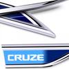 3D Metall Auto Blatt Brett Seitenaufkleber Auto Tür Aufkleber Karosserie Dekorative Klinge Aufkleber Für Chevrolet Z71 Onix Captiva Cruze Spark SS