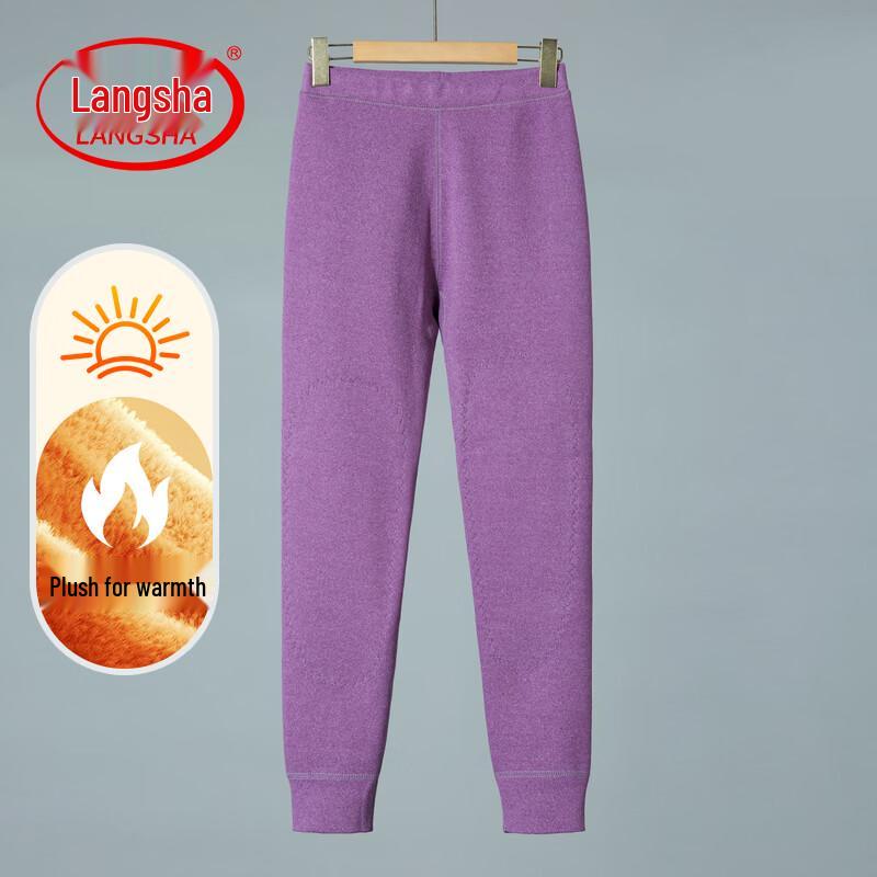 LangSha Women s Fleece-Lined Thermal Leggings 3XL
