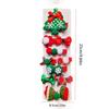 Deer Horn Christmas Hairpin Set Children Bow Hairpin  Christmas Costume Dress Up