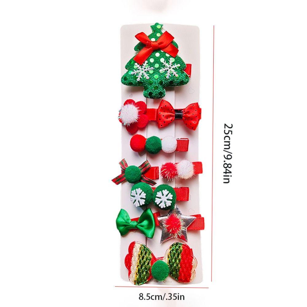 Deer Horn Children Antler Hair Clip Sequin Children Bow Hairpin  Christmas Costume Dress Up