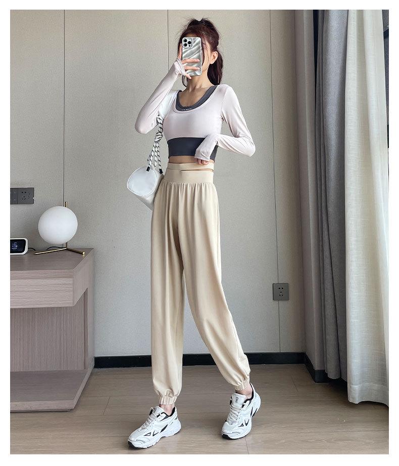 2024 Women's Quick-Dry Yoga & Running Top - Fashionable, High-Value Autumn Fitness Wear